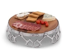 Equestrian Cheese Pedestal By Arthur Court