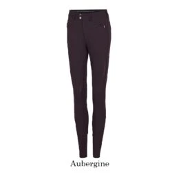 Samshield Adele Ladies Breech -Equestrian Supply Store ADELE AUBERGINE 01