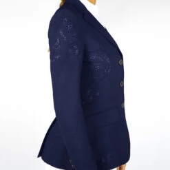 Samshield Alix Air Ladies Show Coat- Limited Edition -Equestrian Supply Store ALIX AIR TT navy Detail scaled