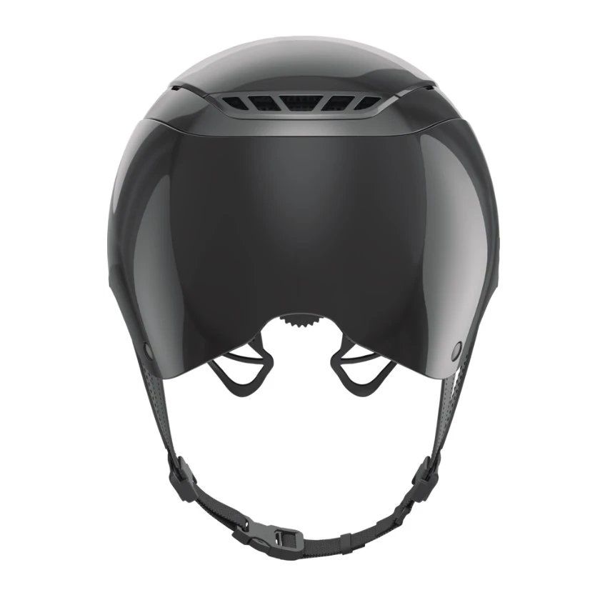 Abus Pikeur AirLuxe Chrome Long Visor Helmet 2 Abus Pikeur AirLuxe Chrome Long Visor Helmet - Image 2