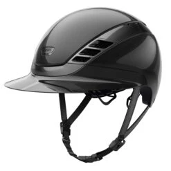 Abus Pikeur AirLuxe Chrome Long Visor Helmet
