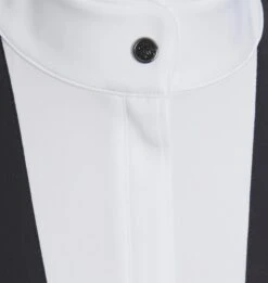 Samshield Apollina S23 Ladies Short Sleeve Shirt 11 Samshield Apollina S23 Ladies Short Sleeve Shirt -Equestrian Supply Store Apollina S23 Black Neck Crystal