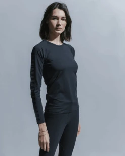 Dada Sport Izzy Long Sleeve Technical T-Shirt -Equestrian Supply Store Dada Izzy Black