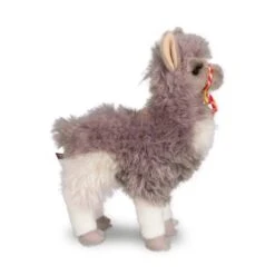 Zephyr Taupe Llama By Douglas Cuddle Toys -Equestrian Supply Store Douglas Zephyr Llama Side