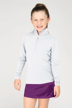 EIS Kids Icefil Long Sleeve Shirt Size Large 10/12 -Equestrian Supply Store EIS Youth White 1