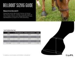 Equifit Essential Bell Boots -Equestrian Supply Store Equifit Bell Boot Size Chart scaled 1