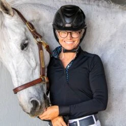 Essex Ladies Black Jumper Long Sleeve Performance Shirt