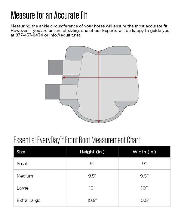 Equifit Essential Everyday Front And Hind Boot Set 6 Equifit Essential Everyday Front And Hind Boot Set - Image 6