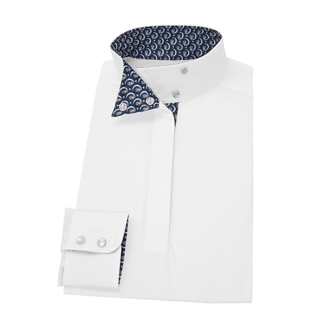 “Night Owl” Essex Ladies Wrap Collar Show Shirt 1 “Night Owl” Essex Ladies Wrap Collar Show Shirt