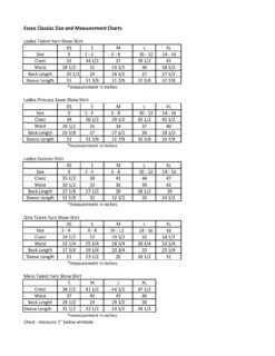 Equestrian Supply Store -Equestrian Supply Store Essex Size Chart page 001 17
