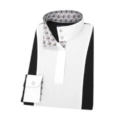 “Queen Bee” Black Essex Ladies Luna Long Sleeve Show Shirt