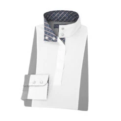 “Spurs” Grey Essex Ladies Luna Long Sleeve Show Shirt