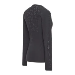 Samshield Evy Air S23 Ladies Long Sleeve Shirt 13 Samshield Evy Air S23 Ladies Long Sleeve Shirt -Equestrian Supply Store Evy Air S23 Black Back