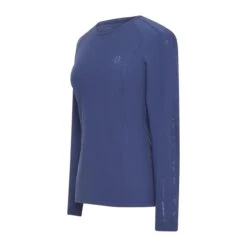 Samshield Evy Air S23 Ladies Long Sleeve Shirt 15 Samshield Evy Air S23 Ladies Long Sleeve Shirt -Equestrian Supply Store Evy Air S23 Midnight Blue