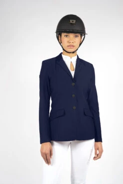 Samshield Matt Florida Ladies Show Jacket-Limited Edition -Equestrian Supply Store FLORIDA MATT Navy Face scaled