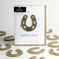 Good Luck Charm Card – Hunt Seat Paper Co