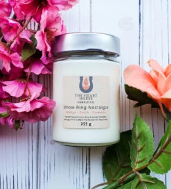 Heart Horse Candle Company 255g/9oz 16 Heart Horse Candle Company 255g/9oz -Equestrian Supply Store HeartHorse Show Ring Nostalgia