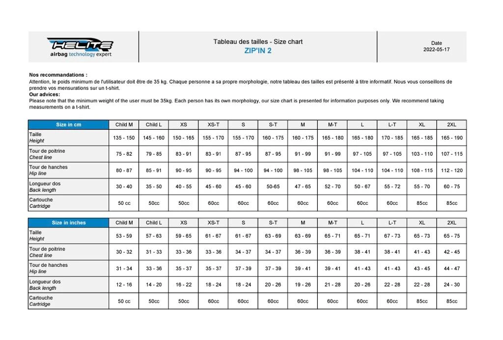 Helite 50cc & 60cc Replacement Air Cannister Cartridges 2 Helite 50cc & 60cc Replacement Air Cannister Cartridges - Image 2