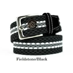 Hunt Club Derby Stretch Belts 26 Hunt Club Derby Stretch Belts -Equestrian Supply Store Hunt Club Fieldstone Black