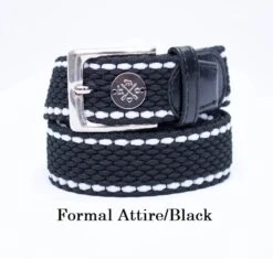 Hunt Club Derby Stretch Belts 28 Hunt Club Derby Stretch Belts -Equestrian Supply Store Hunt Club Formal Attire Black