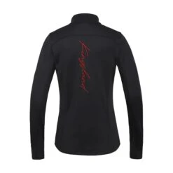 Kingsland Olyvia Ladies Fleece Jacket -Equestrian Supply Store KL Olyvia Navy back
