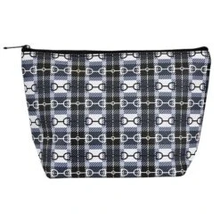 Lila Large Pouch Plaid With Bits