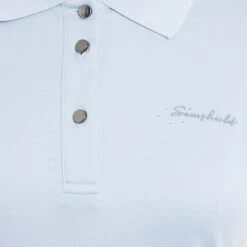 Samshield Margot S23 Ladies Polo -Equestrian Supply Store Margot S23 Light Blue logo