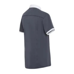 Samshield Arthur S23 Mens Short Sleeve Shirt -Equestrian Supply Store Mens Arthur S23 Navy Back