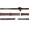 Dyon 5/8″ Hunter Leather/Rubber Rein