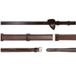 Dyon 5/8″ Hunter Leather/Rubber Rein