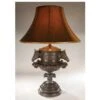 Horse Urn Lamp By Oklahoma Casting