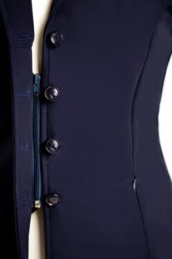 Grand Prix Quinn EQJ Ladies Show Jacket -Equestrian Supply Store Quinn Madelyn Hidden Zipper e1617295317407 1