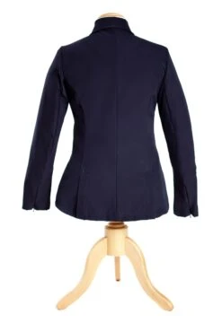 Grand Prix Quinn EQJ Ladies Show Jacket -Equestrian Supply Store Quinn Navy Back scaled