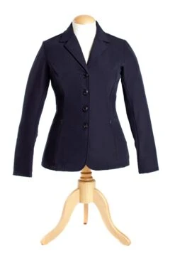 Grand Prix Quinn EQJ Ladies Show Jacket -Equestrian Supply Store Quinn Navy front scaled