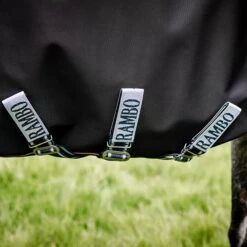 Rambo Supreme 1680D 0g Lite Turnout -Equestrian Supply Store Rambo Supreme 0g Surcingles