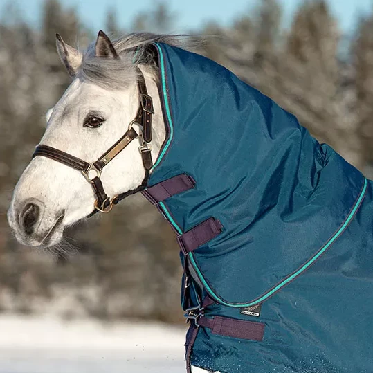 Horseware Rhino Original Navy Turnout Hood 0g 1 Horseware Rhino Original Navy Turnout Hood 0g