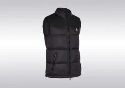 Samshield Mens Avoriaz 3.0 Down Vest- Limited Edition -Equestrian Supply Store Samshield Avoriaz Black Front