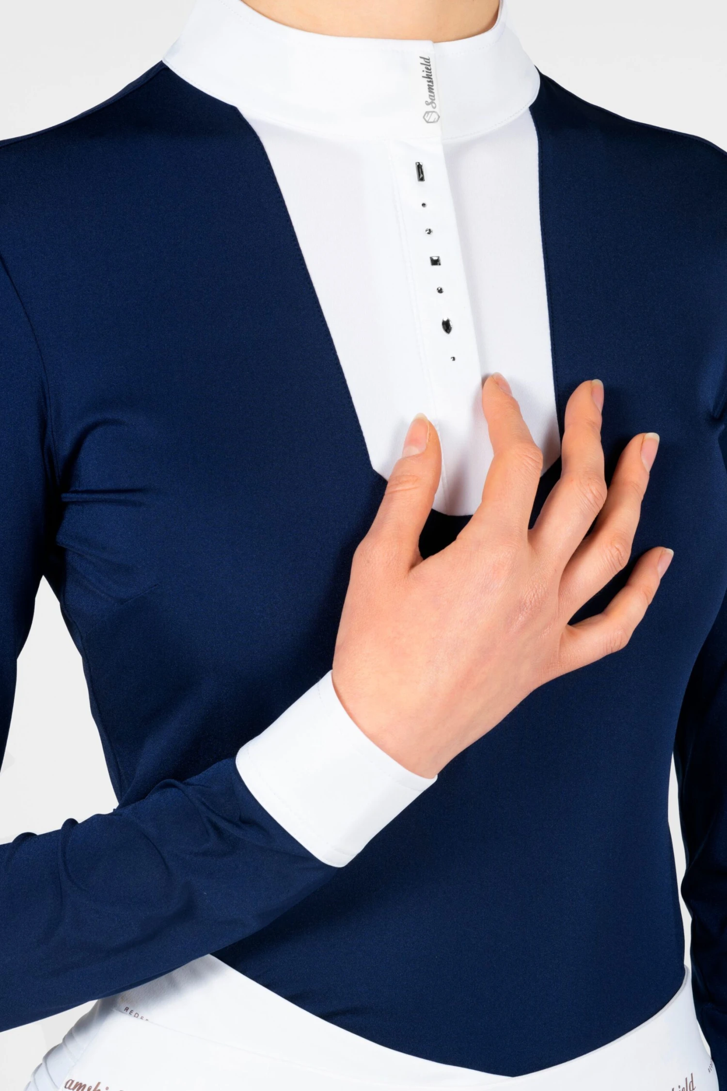 Samshield Faustina Holographic Ladies Long Sleeve Shirt- Limited Edition 4 Samshield Faustina Holographic Ladies Long Sleeve Shirt- Limited Edition - Image 4