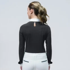 Samshield Scarlett Long Sleeve A23 Limited Edition Shirt 12 Samshield Scarlett Long Sleeve A23 Limited Edition Shirt -Equestrian Supply Store Samshield Scarlett Long Black Back