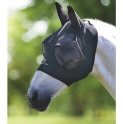 Shires Pro Stretch Fly Mask With Zipper
