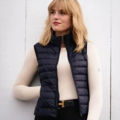 TKEQ “EZ” Packable Down Vest -Equestrian Supply Store TKEQ EZ Vest Matte Navy