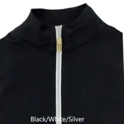 Tailored Sportsman Ladies Icefil Long Sleeve Sun Shirt -Equestrian Supply Store TS Icefil Black White Silver 1