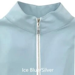 Tailored Sportsman Ladies Icefil Long Sleeve Shirt -Equestrian Supply Store TS Icefil Ice Blue Silver 1