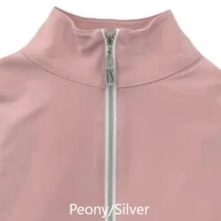 Tailored Sportsman Ladies Icefil Long Sleeve Shirt -Equestrian Supply Store TS Icefil Peony Silver