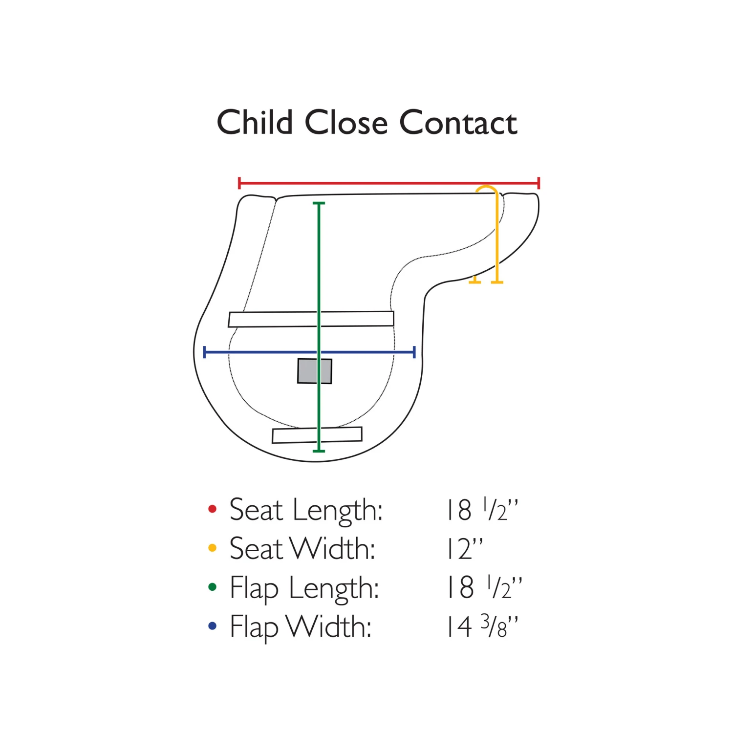 14″/15″ Childrens Toklat Super Quilt Fleece Hunter Saddle Pad 2 14″/15″ Childrens Toklat Super Quilt Fleece Hunter Saddle Pad - Image 2