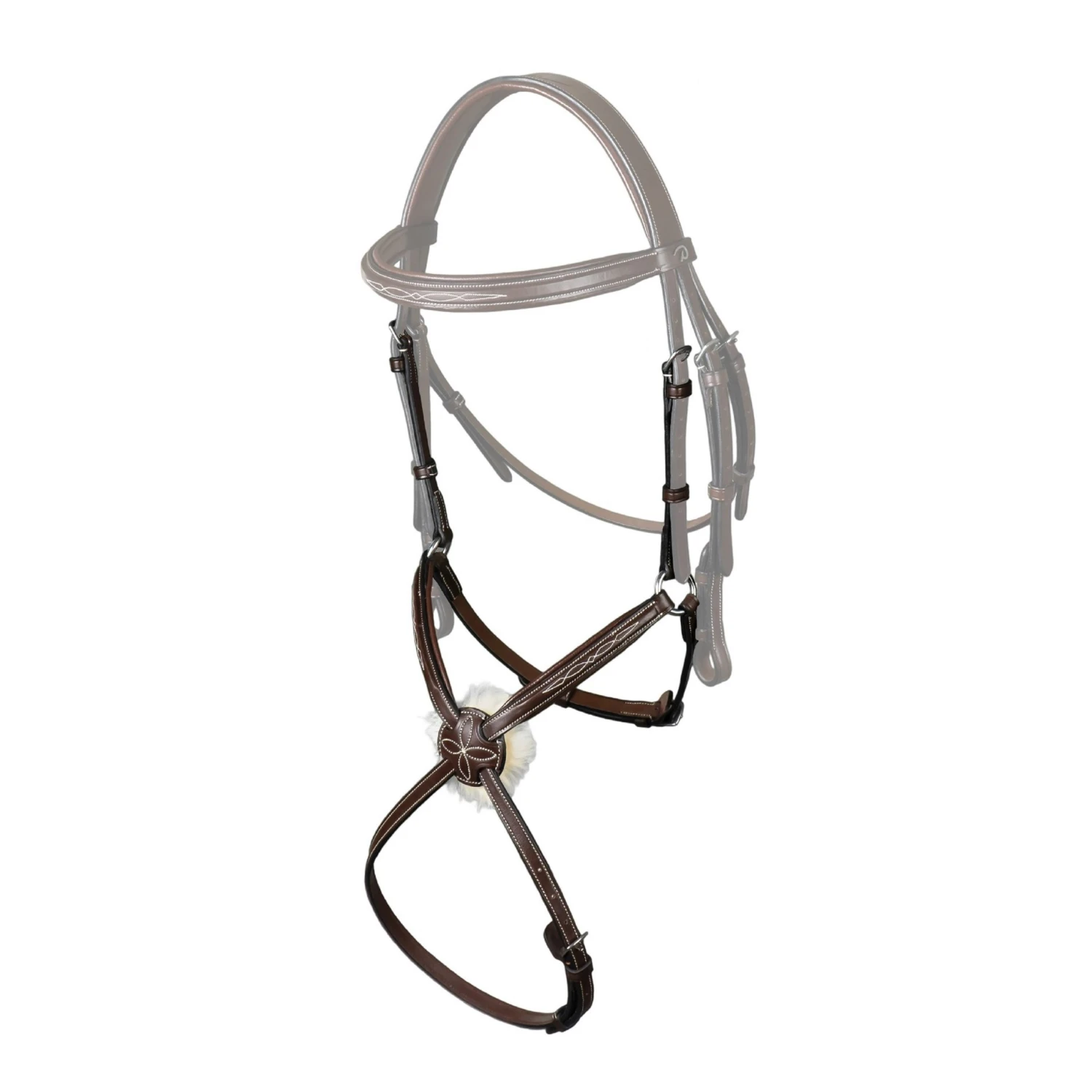 Dyon Figure 8 Noseband With Stainless Steel Fittings 1 Dyon Figure 8 Noseband With Stainless Steel Fittings