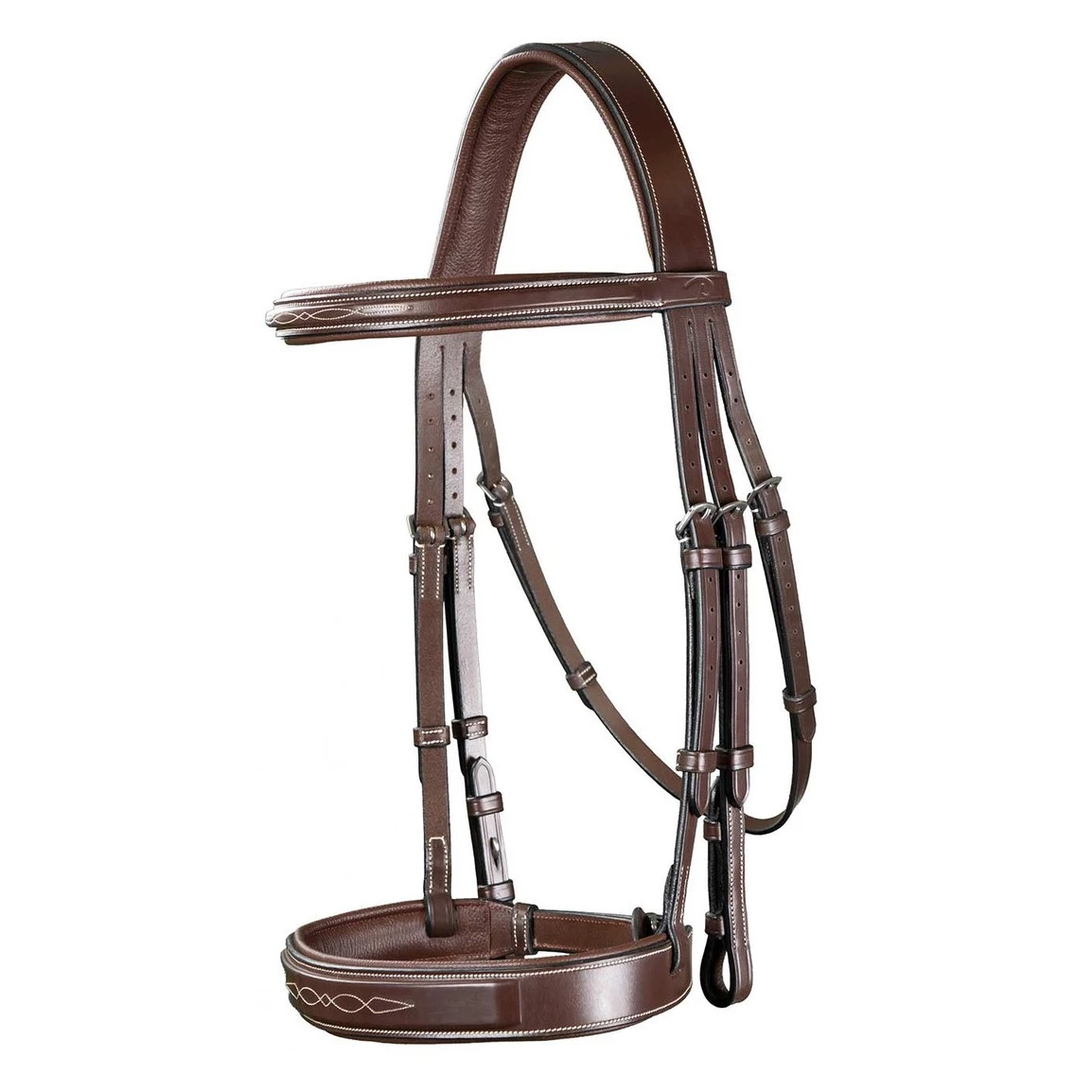 Dyon Wide Nose Hunter Bridle US Collection 2 Dyon Wide Nose Hunter Bridle US Collection - Image 2
