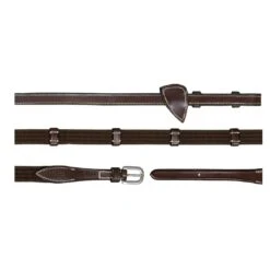 Dyon Working Web 5/8″ Reins W/ Leather Notches
