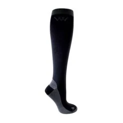 Woof Wear Black Bamboo 2 Pack Competition Socks