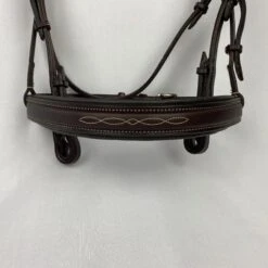 Edgewood Wide Raised Fancy Stitched Padded Bridle -Equestrian Supply Store edgewoodwidebridle1 scaled 1